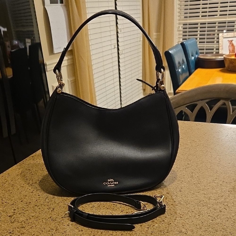 Coach Black Mae Hobo Crossbody